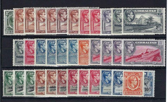 Image of Gibraltar SG 121/31 UMM British Commonwealth Stamp